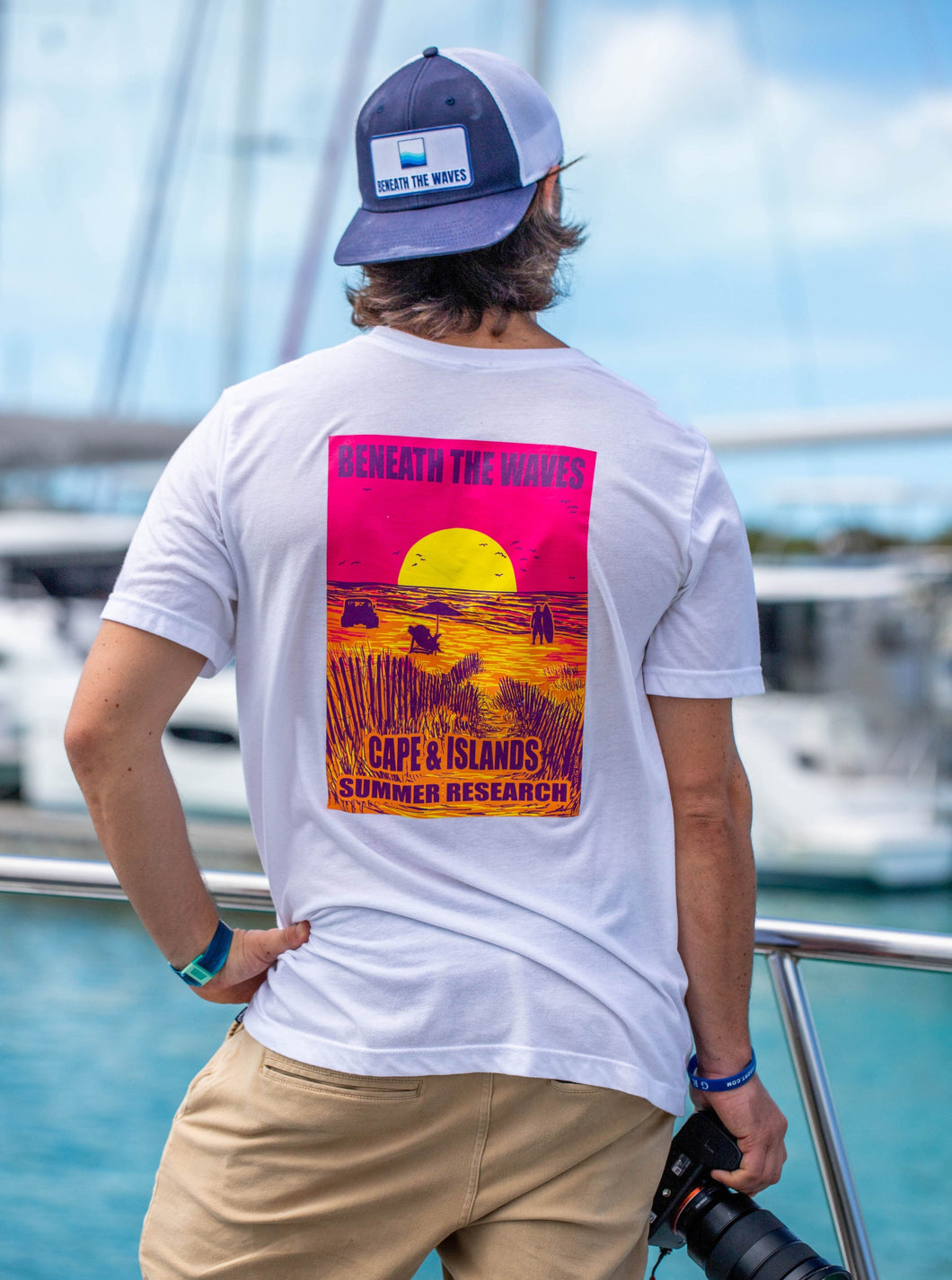 Beneath The Waves Summer Research Tee