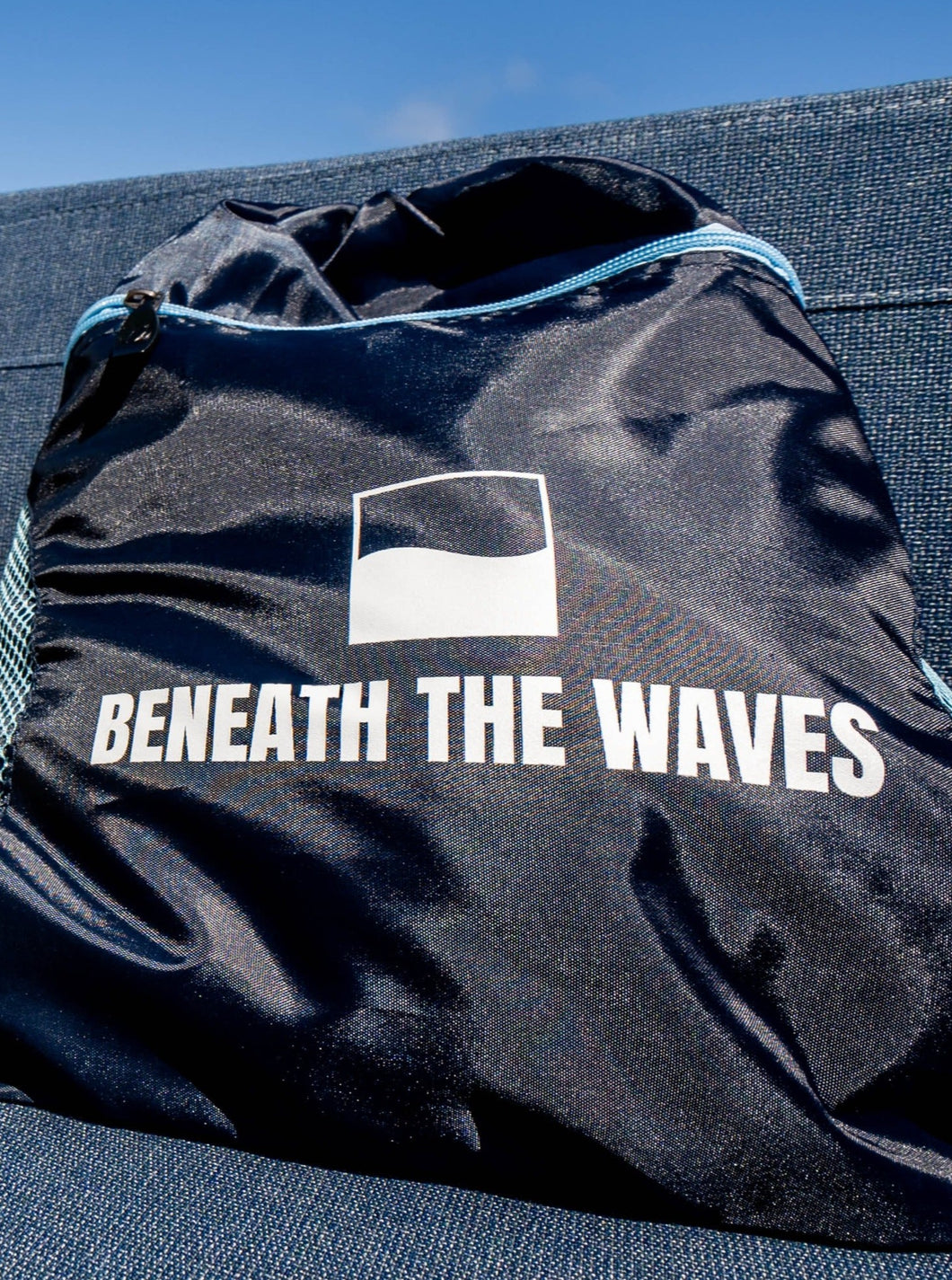 Beneath The Waves Drawstring Backpack