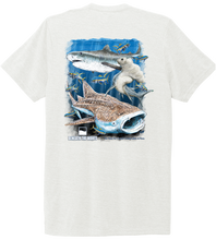 Load image into Gallery viewer, Beneath The Waves Unisex - Shark Tee
