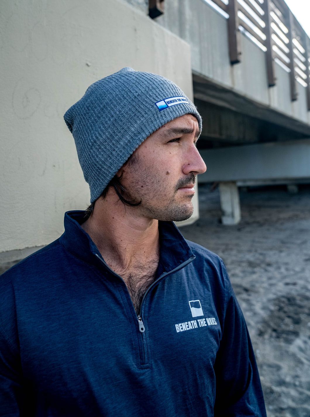 Beneath The Waves Slouch Beanies