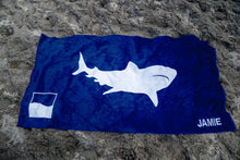 Load image into Gallery viewer, Premium Beach Towel - Tiger Shark
