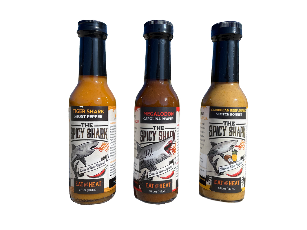 The Spicy Shark - The High Heat Collection (3 Bottles)