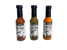Load image into Gallery viewer, The Spicy Shark - The Mild Heat Collection (3 Bottles)
